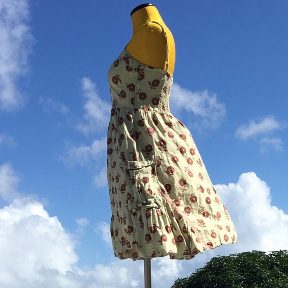 FREE PEOPLE strappy prairie dress